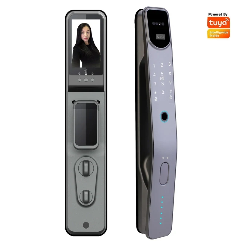 Smart Home Door Lock - WIFI gezichtsherkenning slimme deurvergrendeling, veiligheidsdeur voor