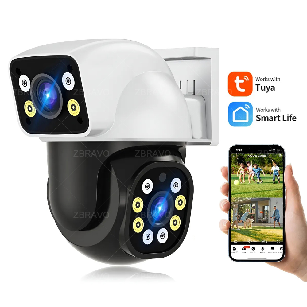 Smart Home Video - Smartlife 8MP WiFi Tuya Buitencamera Mini