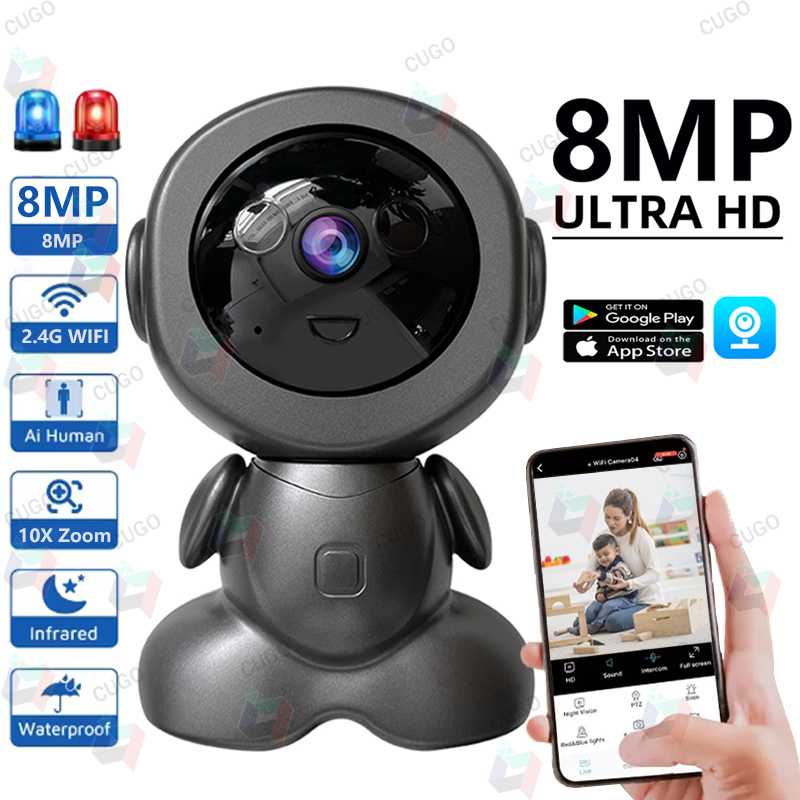 8MP Wifi Surveillance Robotcam - Smart Home Camera Ezviz recensie en prijs