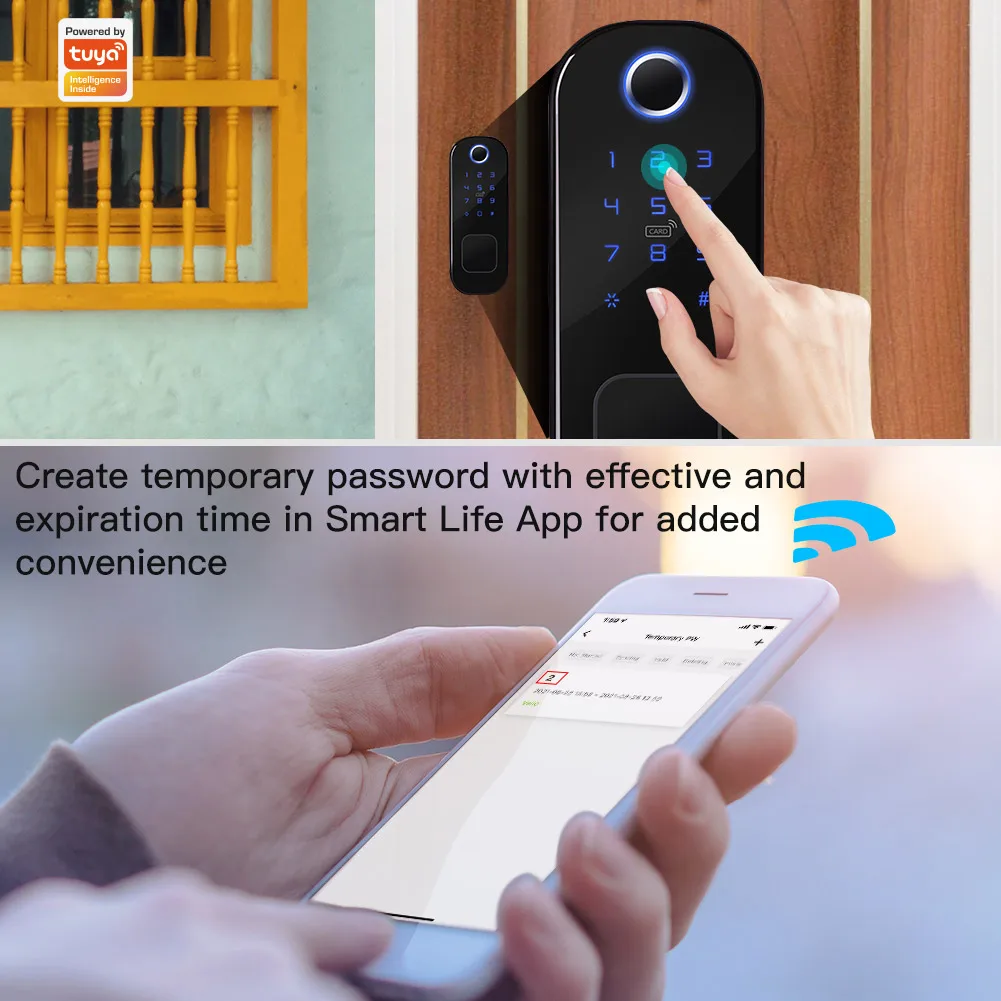 MOES WiFi Tuya Smart Lock Deur - Smart Home Door Lock recensie en prijs