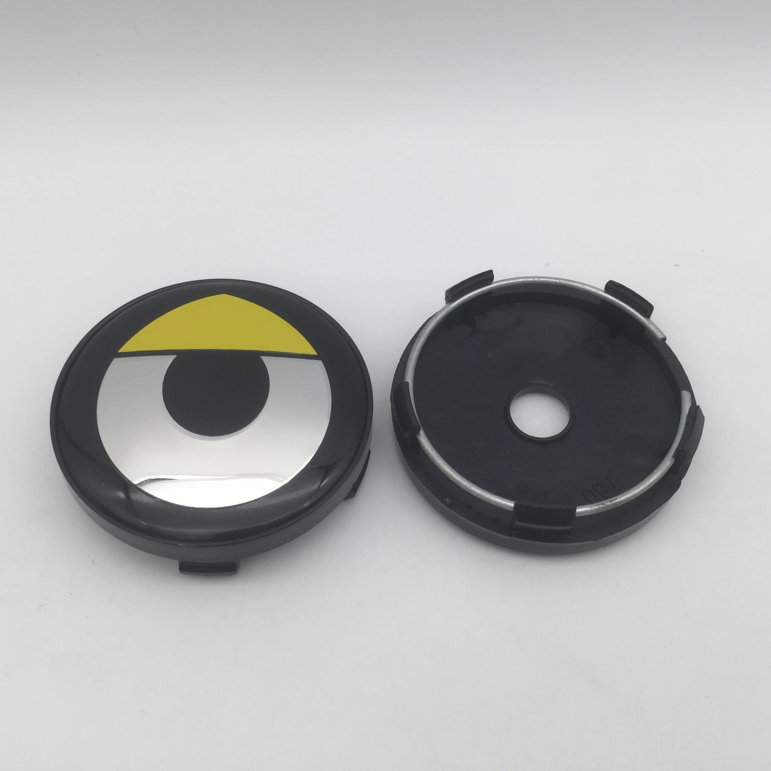 4 stuks 3D gele/rode stickers  - Smart Home Yellow recensie en prijs
