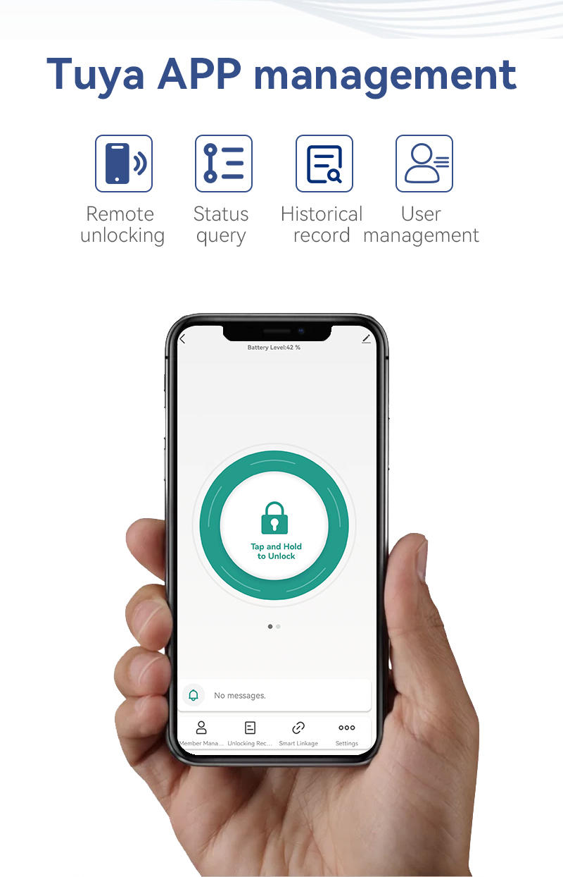 Slanke Smart Lock geheugenkaar - Smart Home Door Lock recensie en prijs