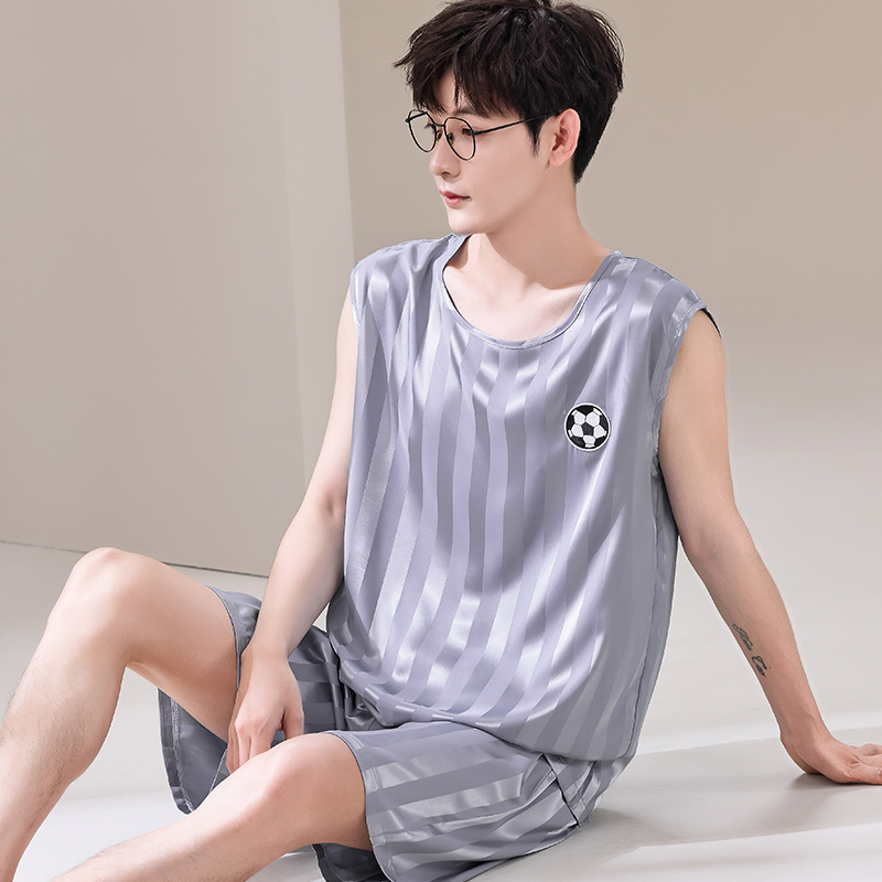 Zomer Mannen Pyjama Ijs Zijde  - Smart Home Plus recensie en prijs