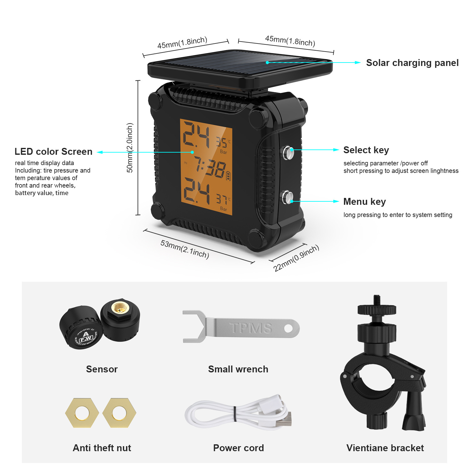 Bandenspanningscontrolesysteem - Temperature Sensor recensie en prijs
