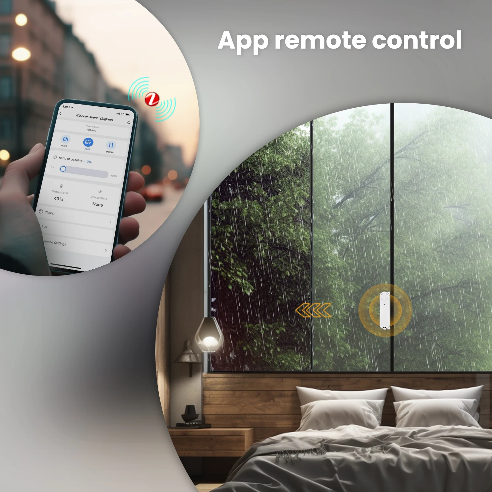 MOES Tuya Zigbee slimme schuif - Smart Home Wiser recensie en prijs