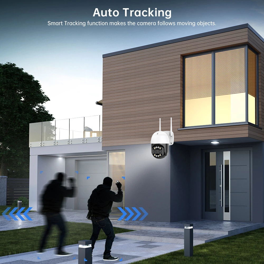 8MP PTZ WIFI Camera Dubbele Le - Smart Home Camera Ezviz recensie en prijs