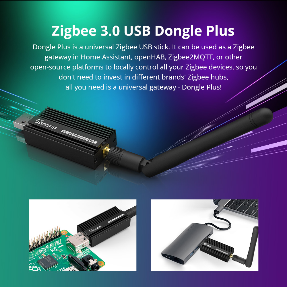 SONOFF Zigbee 3.0 USB Dongle P - Smart Home Plus recensie en prijs