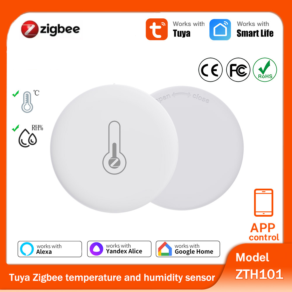 Tuya Zigbee temperatuur-vochti - Temperature Sensor recensie en prijs
