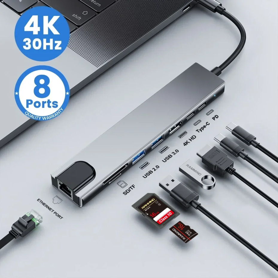 8-in-1 Type-C dockingstation m - Smart Home Hub 2 recensie en prijs