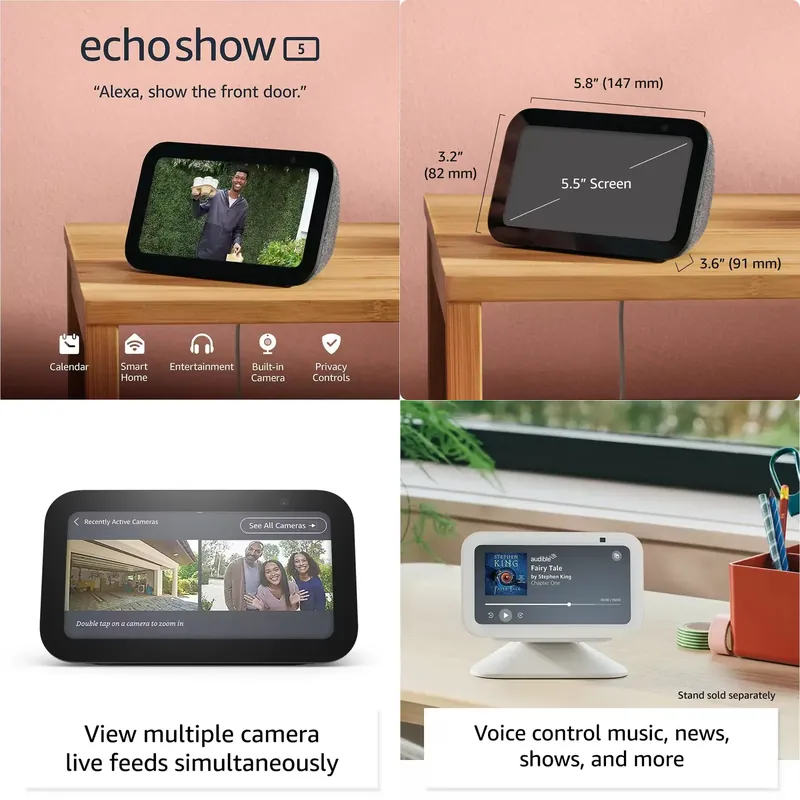 Echo Show 5 Smart Speaker met  - Smart Home Video recensie en prijs